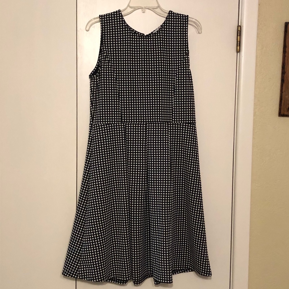 Black and White Dress